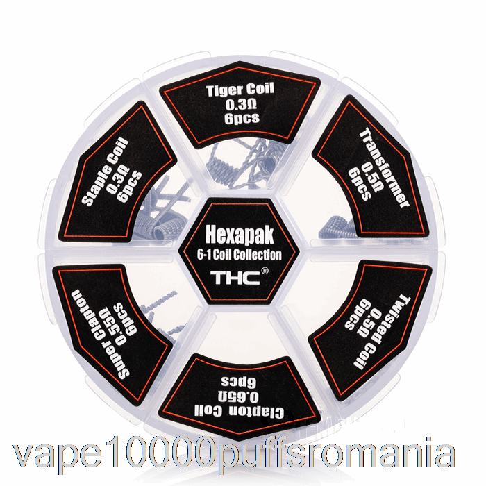 Vape Romania Thunderhead Creations Hexapack 6-in-1 Coil Collection Pachet 6-in-1